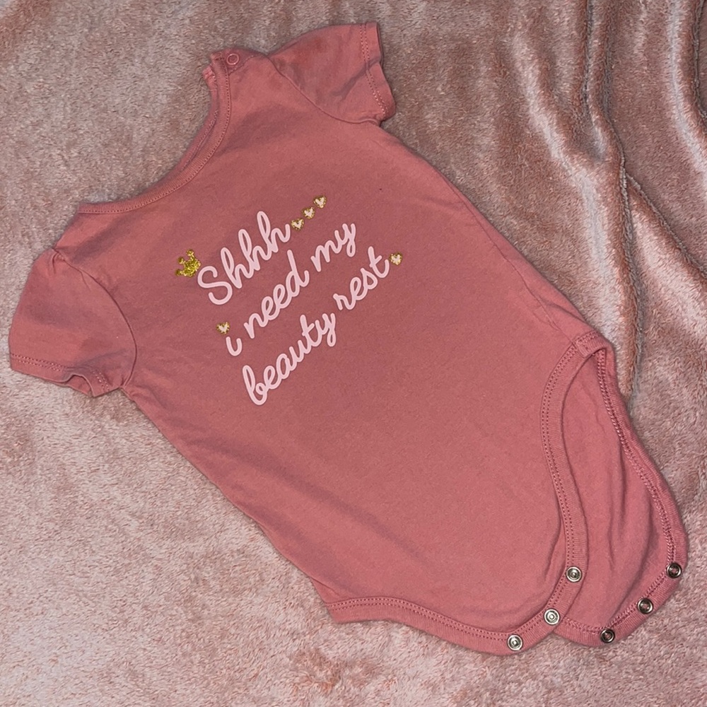 Pink onesie